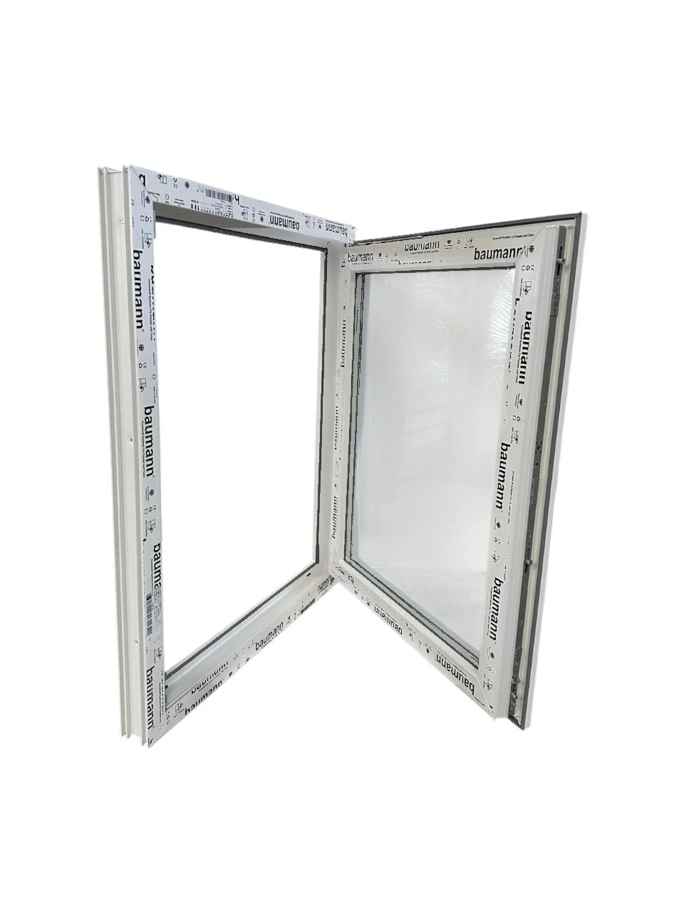 Finestra PVC anta aperta vetrocamera basso emissiva