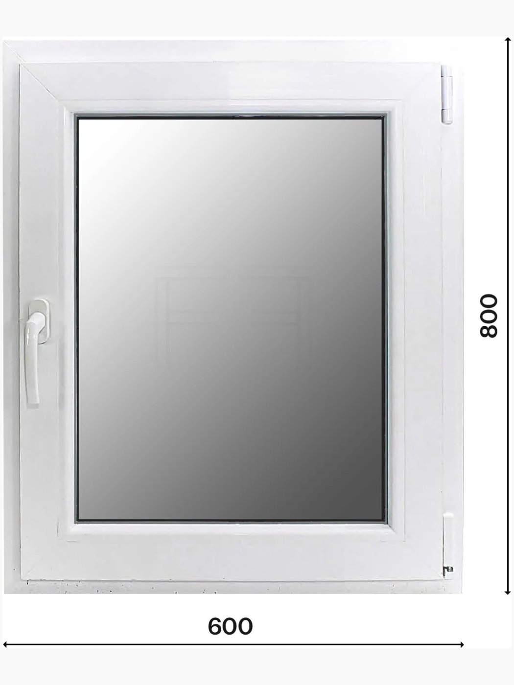 Finestra singola Anta 600X800