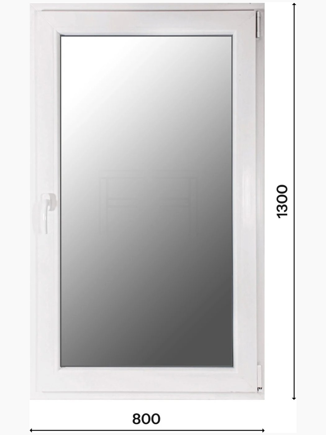 Finestra singola Anta 800X1300