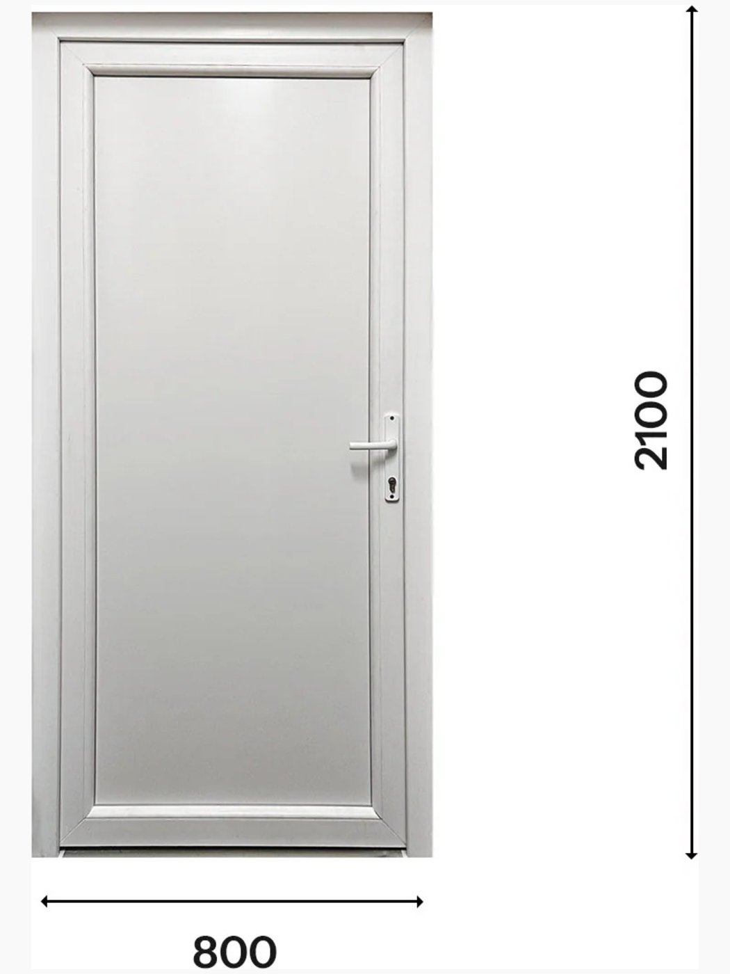 Porta D’ingresso in Pvc Base – 800 x 2100