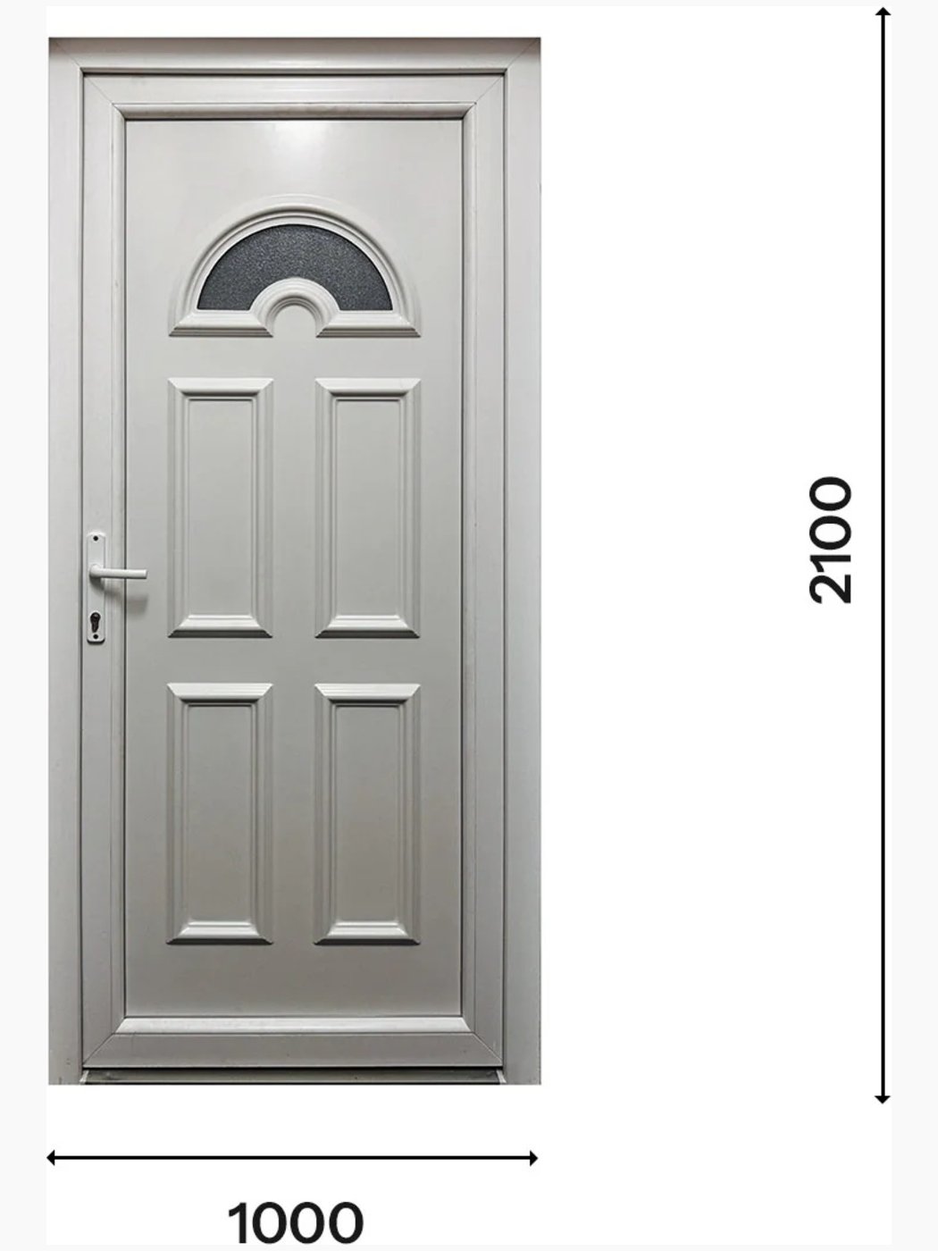 Porta D’ingresso in Pvc M.4 – 1000 x 2100