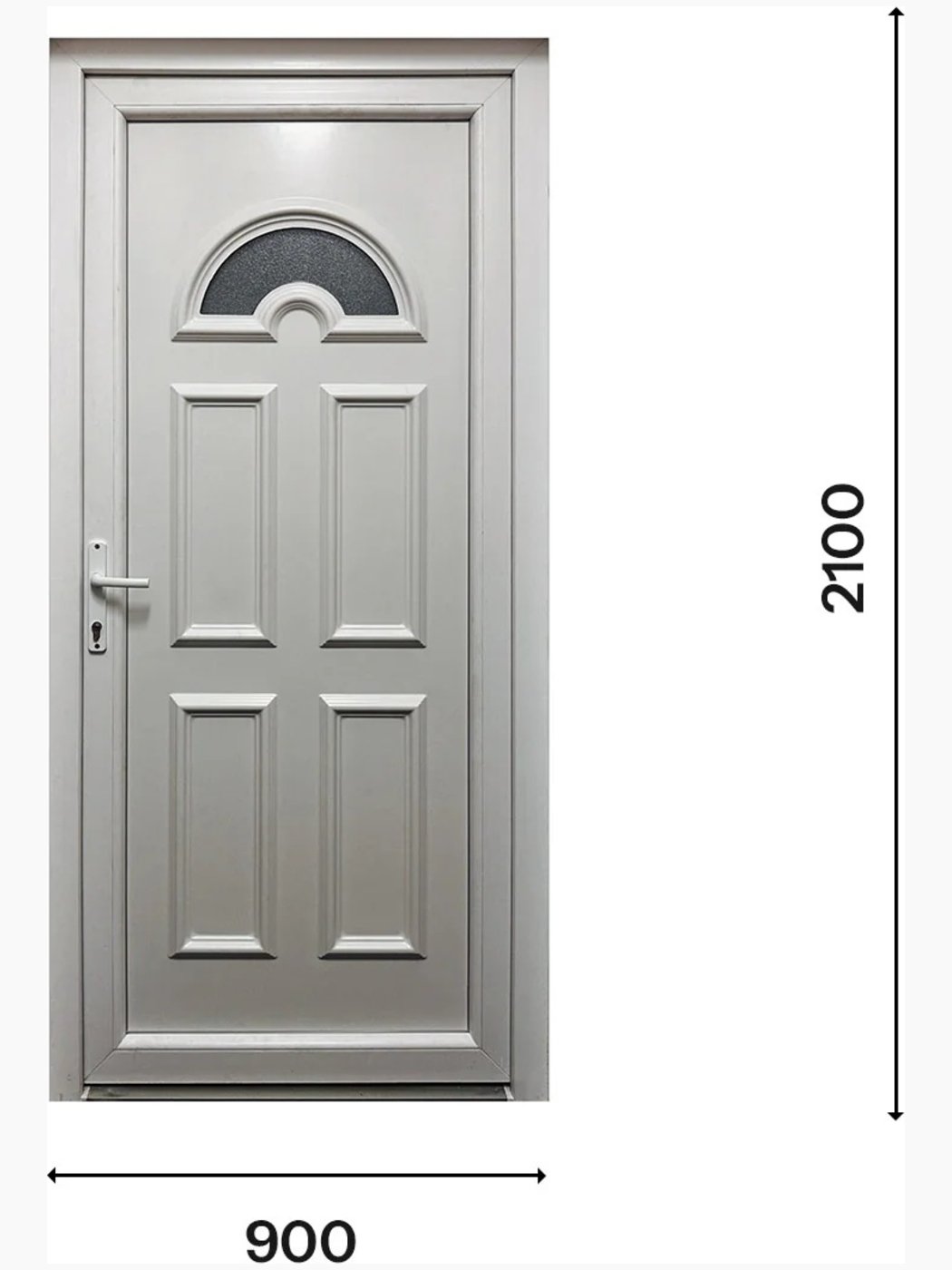 Porta D’ingresso in Pvc M.4 – 900 x 2100