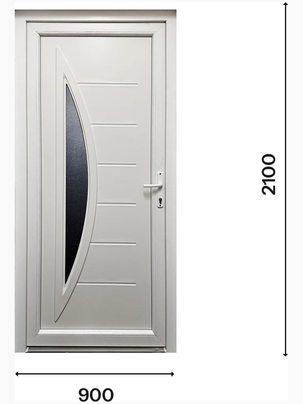 Porta D’ingresso in Pvc M.5 – 900 x 2100