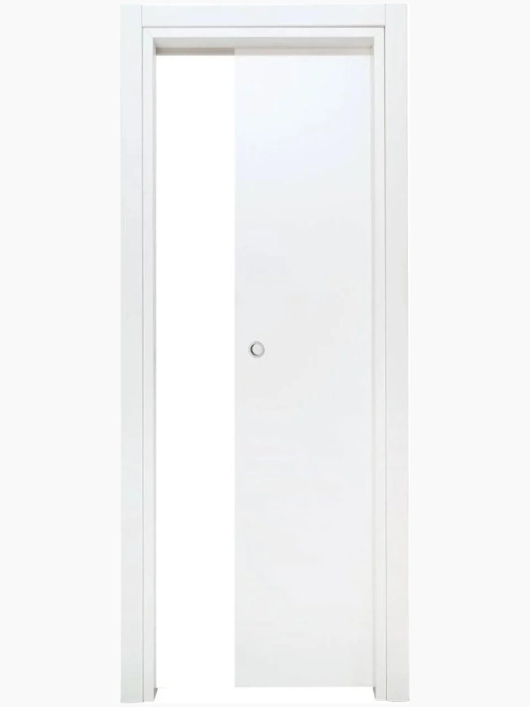 Porta interna scorrevole bianco liscio M.ROMA – 800 x 2100
